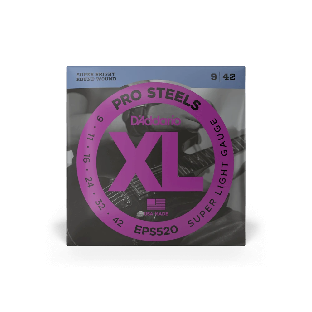 D´Addario EPS520 Pro Steels 9-42 Set